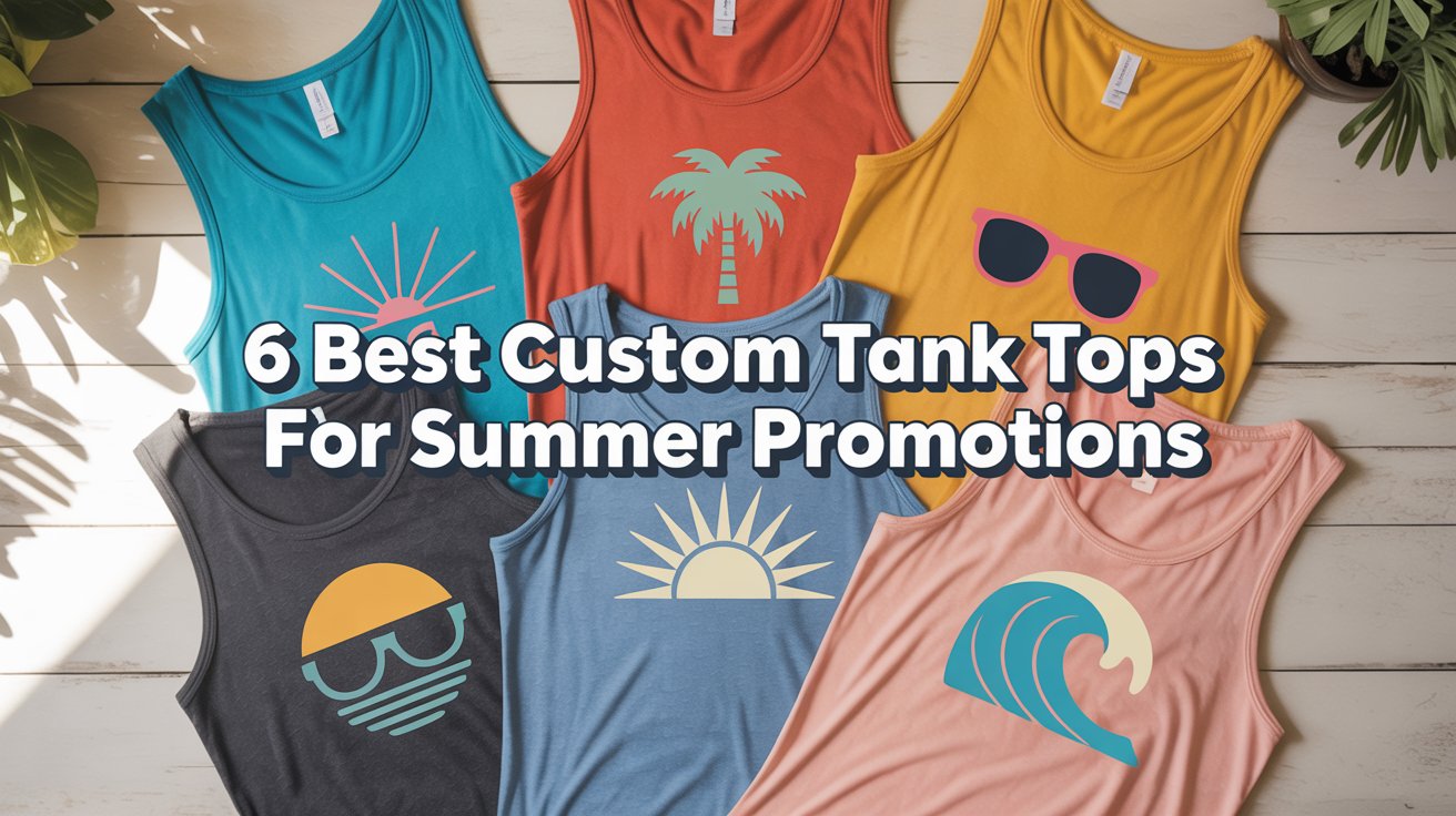 6 Best Custom Tank Tops for Summer Promotions